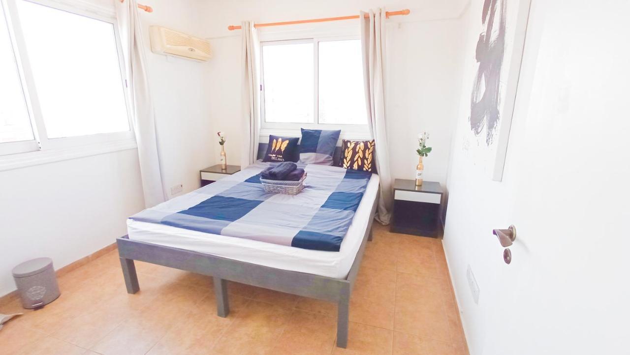 לרנקה Luxury Private Rooms -Sea View, Netflix, Gym- 5 Min From Beach! - Private Room In Shared Apartment מראה חיצוני תמונה